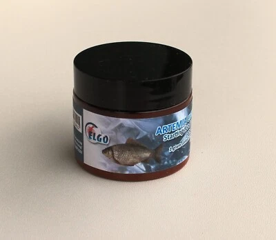 Huevos de camarón en salmuera quistes de artemia premium | Alta tasa de eclosión | Alimentación para peces | 30 g Foto 1 de 4