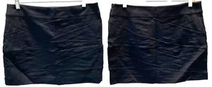 NEW Express Women’s MINI Skirt RIBBED BLACK SZ 8 - Picture 1 of 5