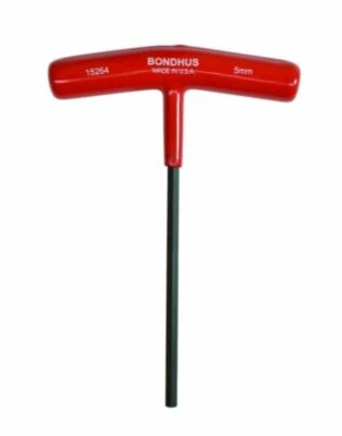 Bondhus 15264 6" T-Handle Hexagon Key 5mm Metric Driver Wrench Hex - Image 1 of 4