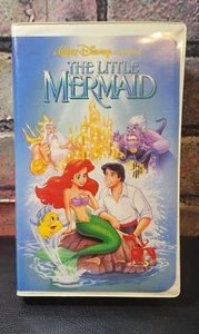Disney The Little Mermaid (VHS, 1989) Black Diamond BANNED Version RARE  - Picture 1 of 6