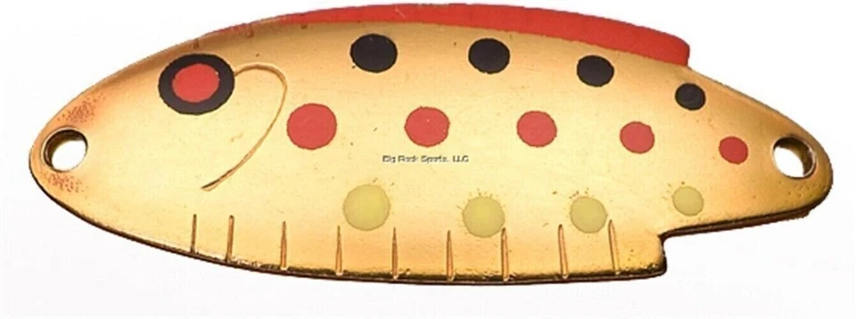 Ложка для литья/троллинга Thomas T101-G Buoyant Wobbler, 1 1/2 дюйма, 1/6 унции, золотистая - Изображение 1 из 1