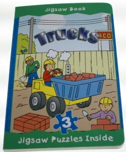 Trucks Jigsaw Book 2002 Very Good Condition by Grandreams - Picture 1 of 4