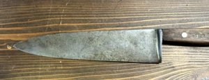 VINTAGE DEXTER 48910 Carbon Steel Chef/Butcher Knife 9.5 Inch Blade USA - Picture 1 of 6