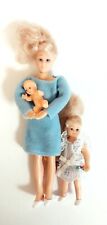 Doll House Modern Family People Mom Daughter 1:12 Scale Dollhouse Blonde 