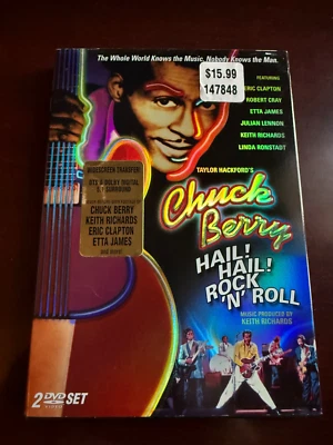 Chuck Berry Hail! Hail! Rock N Roll DVD 2-Disc + Slipcover ALL STAR CELEBRATION Foto 1 de 4