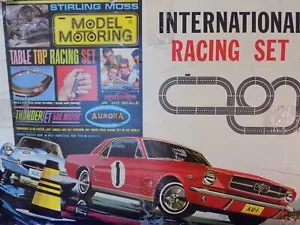 Aurora Modelo Motoring Sterling Moss Juego de Carreras Internacionales Transformador Funcionando - Imagen 1 de 22
