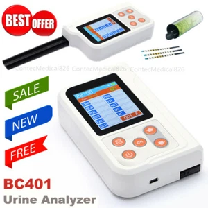 CONTEC BC401 Urine Analyzer Portable Urine Machine USB 100 PCS Test Strips - Picture 1 of 12