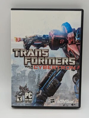 Transformers: War for Cybertron PCDVD + Manual & Box **** Windows XPVista7*** - Image 1 of 3