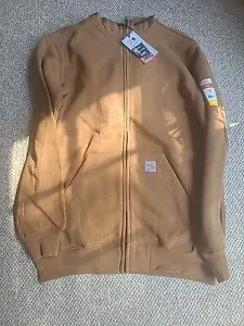 Carhartt FR Force M Tall Original Fit Midweight Hooded Full Zip Hoodie 104982 - Picture 1 of 5