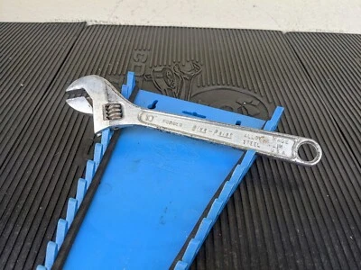 #bh726 Blue Point Adjustable 10” Crescent Wrench Foto 1 de 4