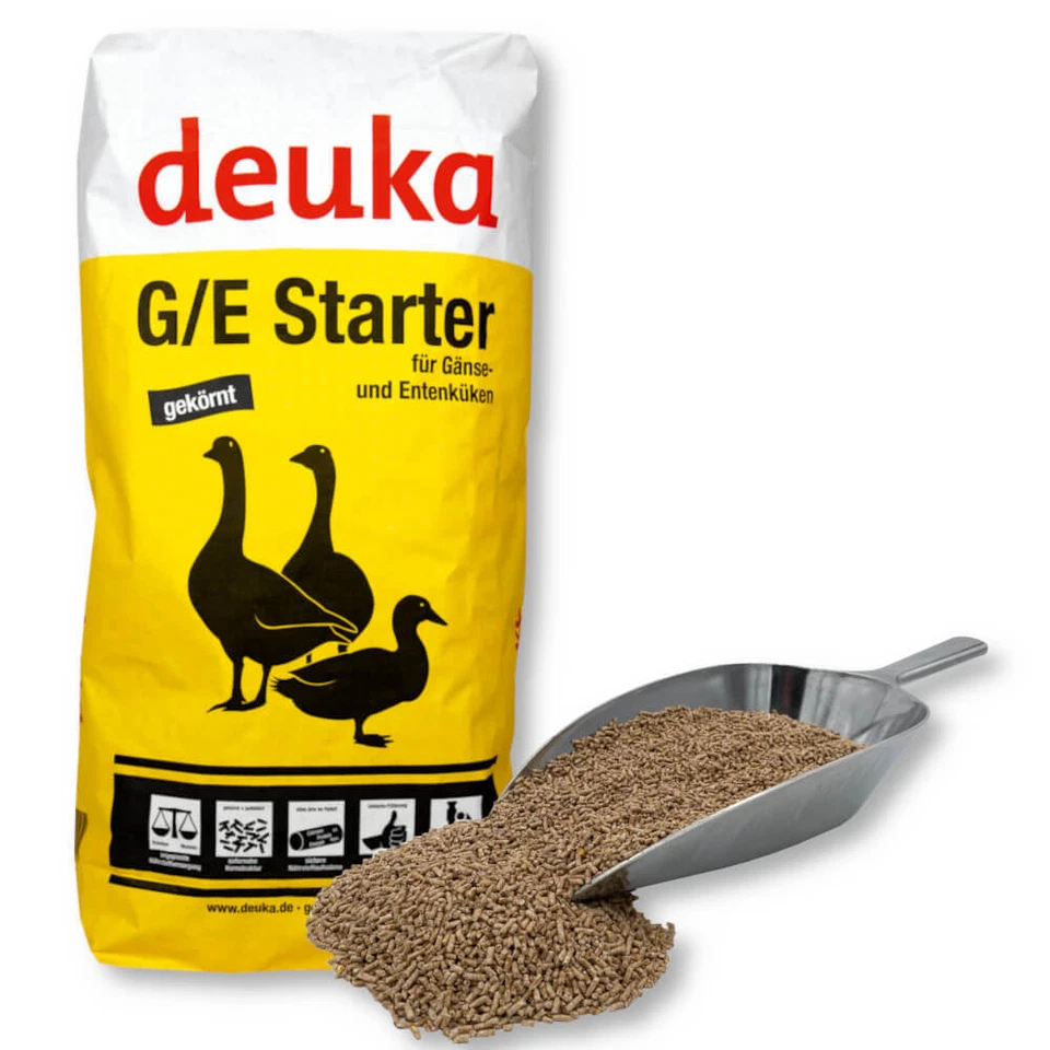 deuka Pelletiertes Starterfutter für Enten und Gänse - 25kg