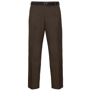HERRENHOSE BÜRO BUSINESS ARBEIT FORMELL FREIZEIT SMART GÜRTEL TASCHEN KLEID HOSE - Bild 1 von 15