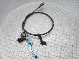 2007 07-08 Yamaha YZF R1 YZFR1 Clutch Control Lever Perch Mount Holder Cable - Bild 1 von 11