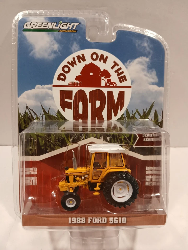 Greenlight Down On The Farm 1988 FORD 5610 TRACTOR 48010-D Series 1 - Image 1 of 2