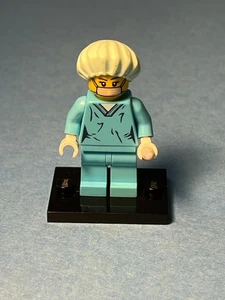 LEGO Minifigura Coleccionable #8827 - col091 - Cirujano - Serie 6 - Imagen 1 de 2
