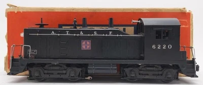 Lionel 6220 Vintage O AT&SF Type II GM NW-2 Diesel Switcher #6220 w/Bell -Custom - Image 1 of 4