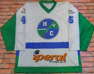 MAGLIA SHIRT TRIKOT ICE HOCKEY GHIACCIO SPORT CHIAVENNA n°45 tg. L - Imagen 1 de 2