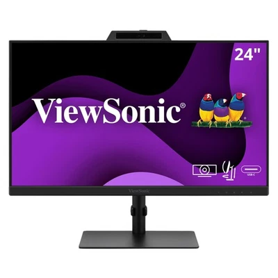 ViewSonic VG2441V 24 Inch 1080p IPS Video Conferencing Monitor with Integrated - Image 1 of 4