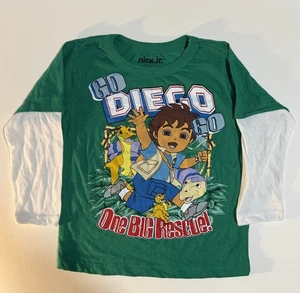 Nick Jr. Go Diego T-Shirt One Big Rescue Neu ohne Etikett - Bild 1 von 3