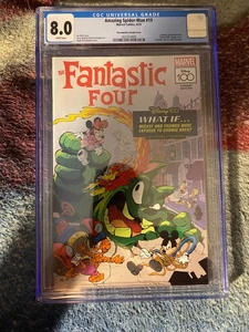 Disney 100 Marvel Comics The Fantastic Four, Amazing Spider Man #19 Homage CGC - Picture 1 of 2