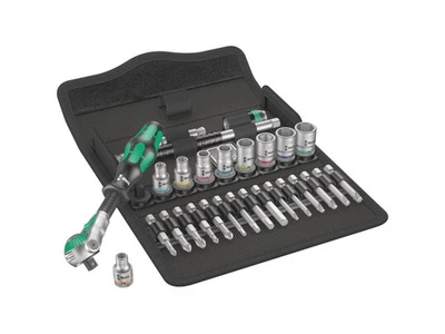 Wera 05004019001 - 8100 SA 9 Zyklop Speed Ratchet Set, 1/4' Drive, Imperial, - Image 1 of 2