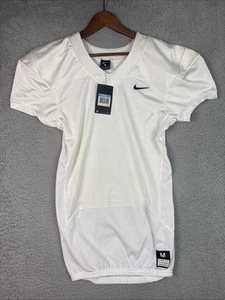 Nike Vapor Pro Practice Football Jersey Men's Medium White Black 845928-100 NWT - Picture 1 of 9