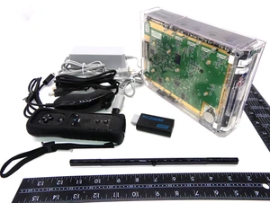 Juego de Consola Nintendo Wii Transparente Personalizado HDMI Probado y Funciona Sistema - Imagen 1 de 9