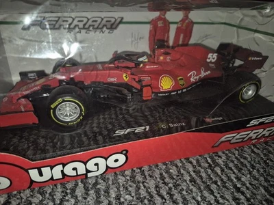 F1 escala 1/18 Sainz Ferrari SF21 Foto 1 de 4