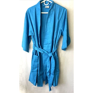 by Lora Thigh Length Kimono Women's Robe, Coverup waffle cotton blended - Picture 1 of 11