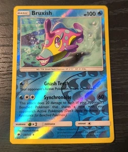 Pokemon Ombre Brucianti Bruxish Reverse Holo Carta Rara 38/147 LP - Foto 1 di 1