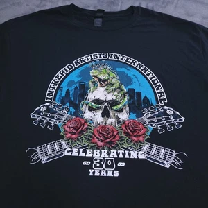Intrepid Artists International Celebrating 30 Years Large Shirt Rock Roll Blues - Bild 1 von 6