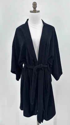 Bata manga corta de algodón I.AM.GIA negra estrás Revolve enviar desnudos talla XL Foto 1 de 4