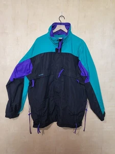 Chaqueta de esquí Columbia Vamoose para hombre talla: XL de colección ropa de calle años 90 color negro y púrpura - Imagen 1 de 12