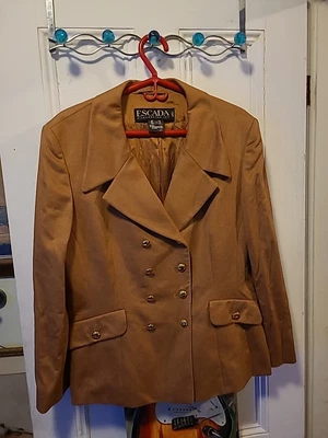 1990s Vintage Escada By Magarrtha Ley Jacket - Image 1 of 4