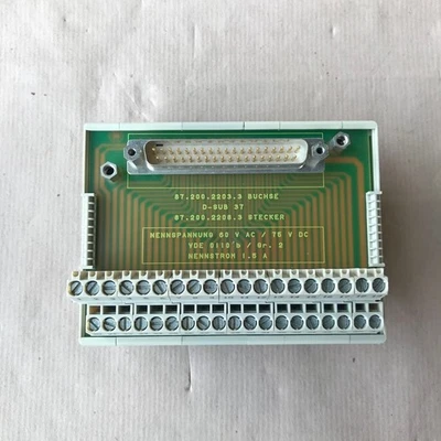 WIELAND 87.200.2208.3 D-SUB TO SCREW TERMINAL MODULE - Image 1 of 4