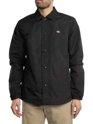 Dickies Men's Oakport Coach Jacket, Black - Image 1 of 4