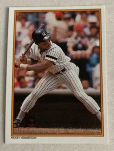 MLB RICKEY HENDERSON Yankees 1987 Topps All Star Set Collector's Edition CARD 21 - Picture 1 of 3