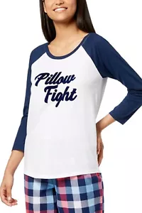 Jenni by Jennifer Moore Long Sleeve Pajama Top Shirt Medium M pillow fight - Picture 1 of 1
