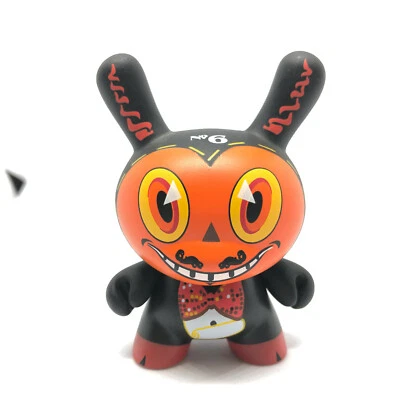 Figura rara Kidrobot Dunny 2009 El Diablo Brandt Peters 1/100 Chase  Foto 1 de 4