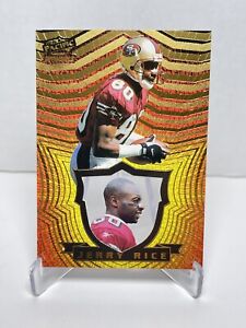 Jerry Rice 1997 Pacific Invincible (Copper Parallel) card