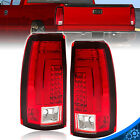 For 1999-2002 Chevy Silverado 1999-2007 GMC Sierra LED Tail Lights Brake Lamps CHEVROLET Sierra
