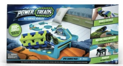 WowWee Power Treads All-Surface Toy Vehicles Full Throttle Pack 30+ Pieces New - Image 1 of 3