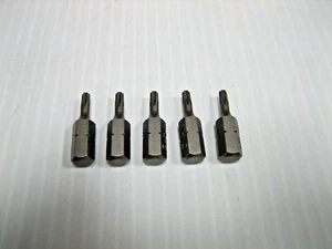 (5) T-27 STAR INSERT BIT S2 Steel, Century Drill 68327, Pro Quality 1" x 1/4 - Picture 1 of 1