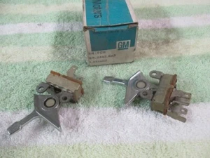 New NOS GM 336407 Heater Fan Blower Switch (2) 1973-1977 Chevelle SS Elcamino - Foto 1 di 1