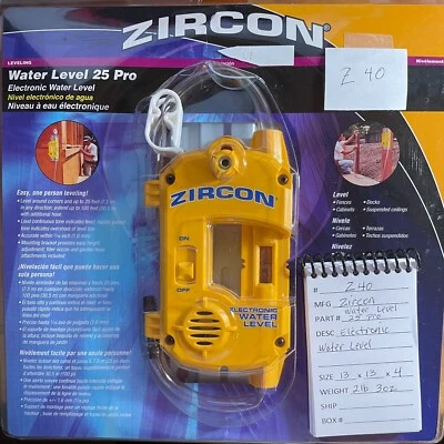 Zicon Water Level 25 Pro Electronic Water Level New - Image 1 of 2