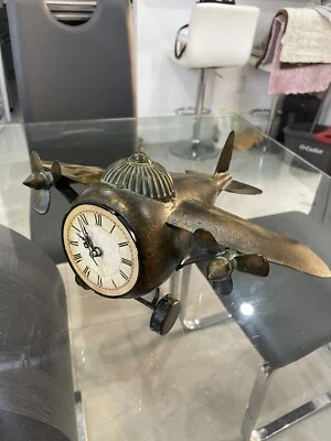 Lindbergh Aviation Clock - Aviation Collectible Tested - Works - Imagem 1 de 4