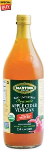 Raw-unfiltered Organic Apple Cider with "The Mother" 34 Oz (Pack of 2) - Picture 1 of 1