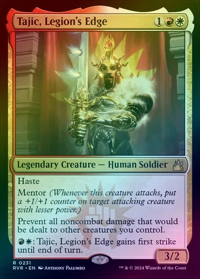 Tajic, Legion's Edge (Foil) (RVR) Ravnica Remastered - NM - Image 1 of 1