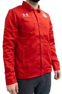 Under Armour 2019-20 Lokomotiv Moscow Touchline Jacket / Red / Mens / RRP £59.99 - Picture 1 of 4