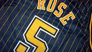 Camiseta de carretera auténtica Indiana Pacers 1999 JALEN ROSE Reebok 56 (3X) sin precio base - Imagen 1 de 8